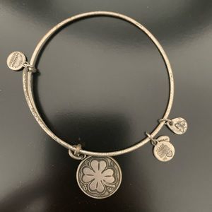 Alex and Ani shamrock bangle
